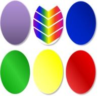 graphic image of colorful easter eggs