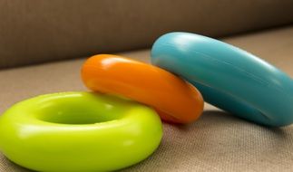 set of colorful Power Training Rubber Rings