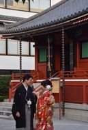 newlyweds in Japan