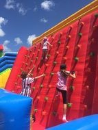 Climbing Children Playing