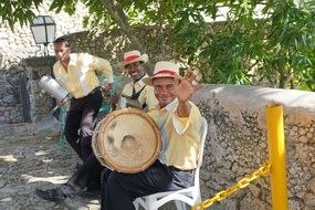 Musician Caribbean altos de chavons