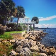 Ocean beach in Florida