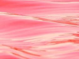 pink water waves