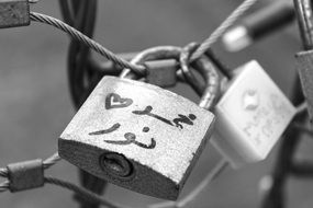 Arabic Love Lock