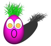 scared pink bright smiley