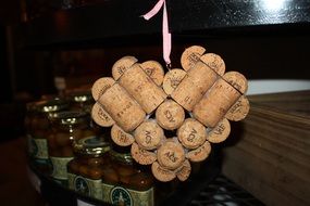 Heart of corks in South Africa