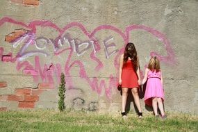 Zombie Graffiti and girls