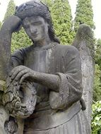 Statue Angel Sadness