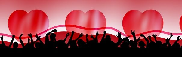 symbolism of love together