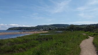 beach on Arran island, Scotland