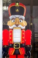 red soldier as an attribute of Christmas