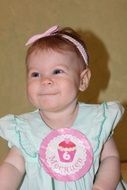 little blue-eyed girl