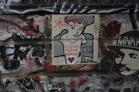 Love Takes Hostages drawing