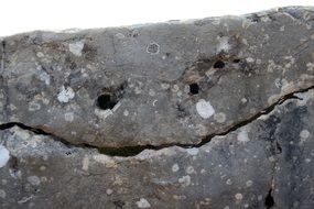 funny smiley on the stone