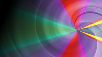 colorful rays as abstract background