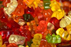 sweet yummy jelly bears