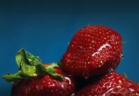 juicy fresh strawberry