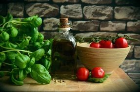 Olive Oil and Tomatoes