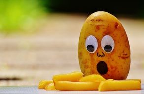 funny potato face
