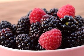 Raspberries and Blackberries