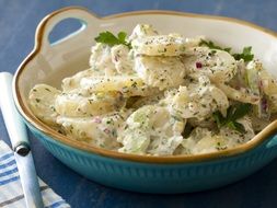 baked potatoes in a plate