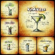 recipes of alcohol beverages