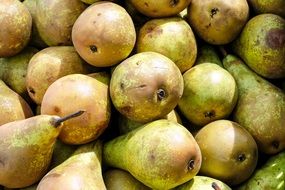 green pears