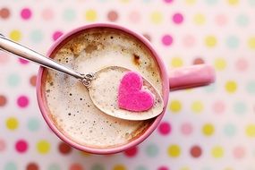 Hot Chocolate with Heart