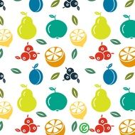 Fruit poster drawing