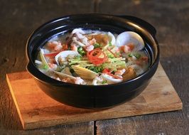 exotic seafood soup
