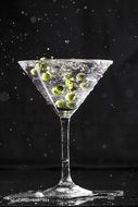 Peas Glass Splash