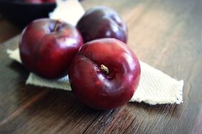 fresh Plum Fruit