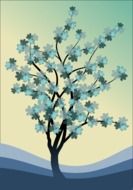 flowering tree as an illustration