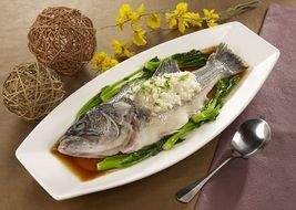 Steamed Fish
