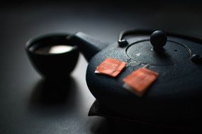 Japanese ceramic tableware for tea ceremony