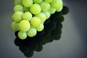 green Grapes Frozen Fruit Summer