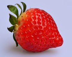 isolated strawberry