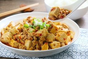 Asian tofu dish