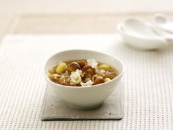 vegetable soup Bowl organic food