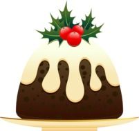Christmas Pudding drawing
