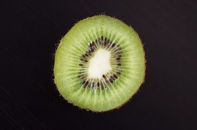 green Kiwi Fruit closeup