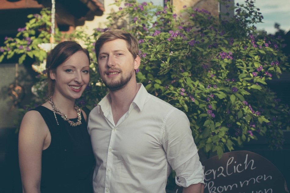 guest couple in wedding