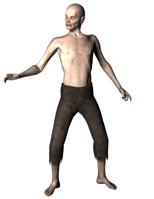Zombie Man drawing