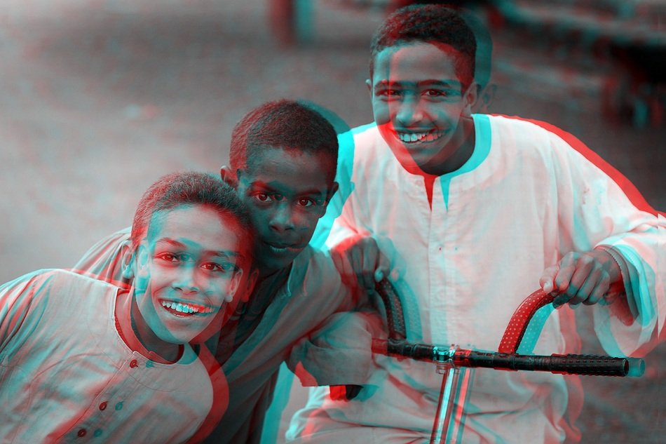 Effected Picture of Boys