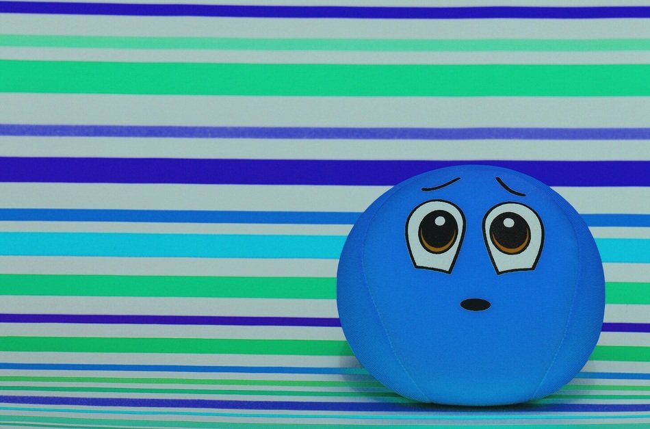 sorry blue ball