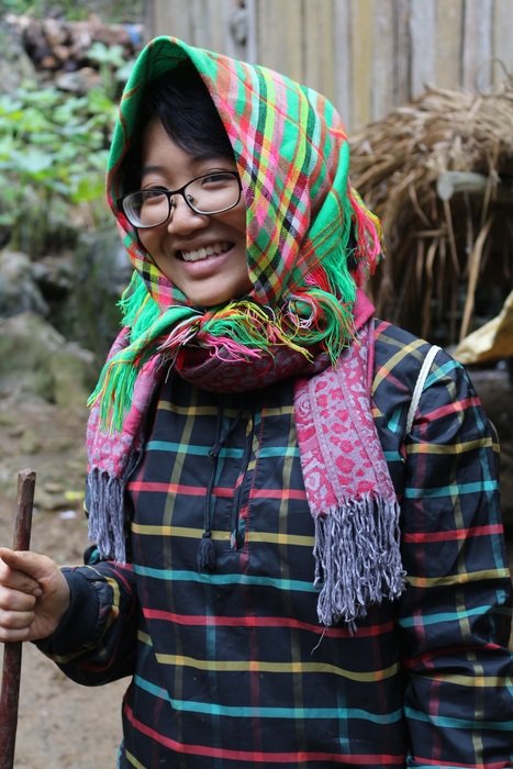 Portrait of Vietnamese girl
