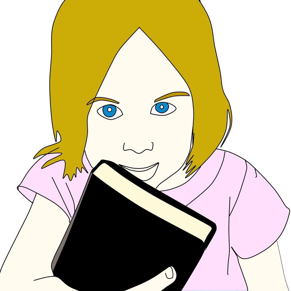 Picture of child with bible