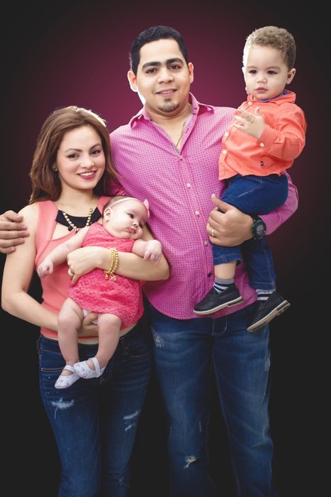 marvelous Family with the children