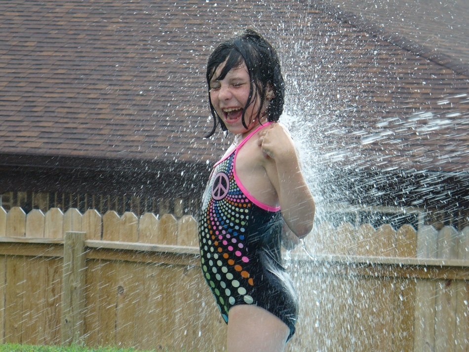 Water Splash girl