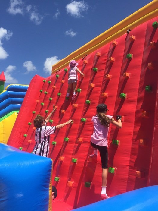 Climbing Children Playing